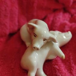 Vintage Fitz&Floyd Salt N Pepper Shakers No Chips Or Scratches 
