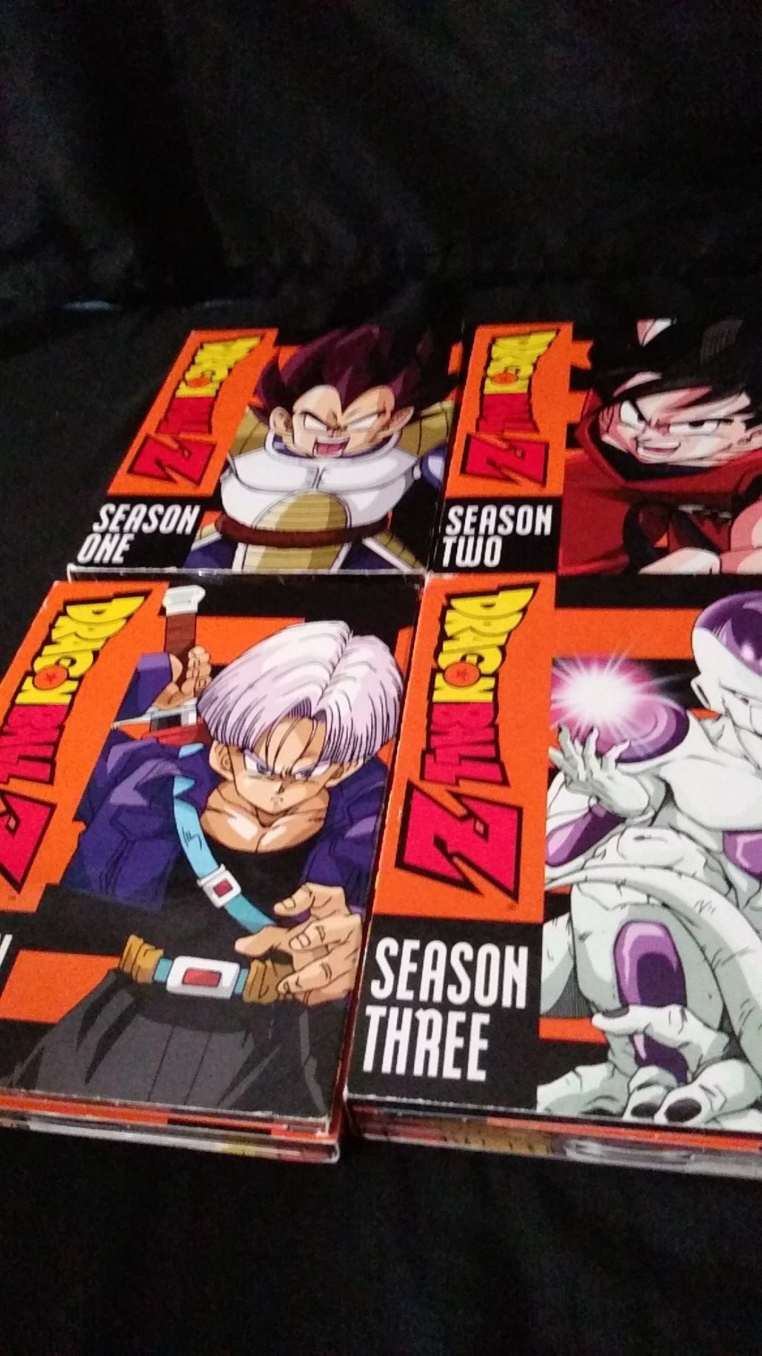 Dragon ball z s1,s2,s3,4 complete seasons