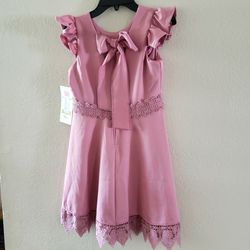 Rare Editions Dress, Big Girl's Size 14, Pink, Dress For Special Occasion 