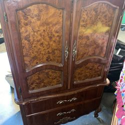 Cabinet and Dresser Set