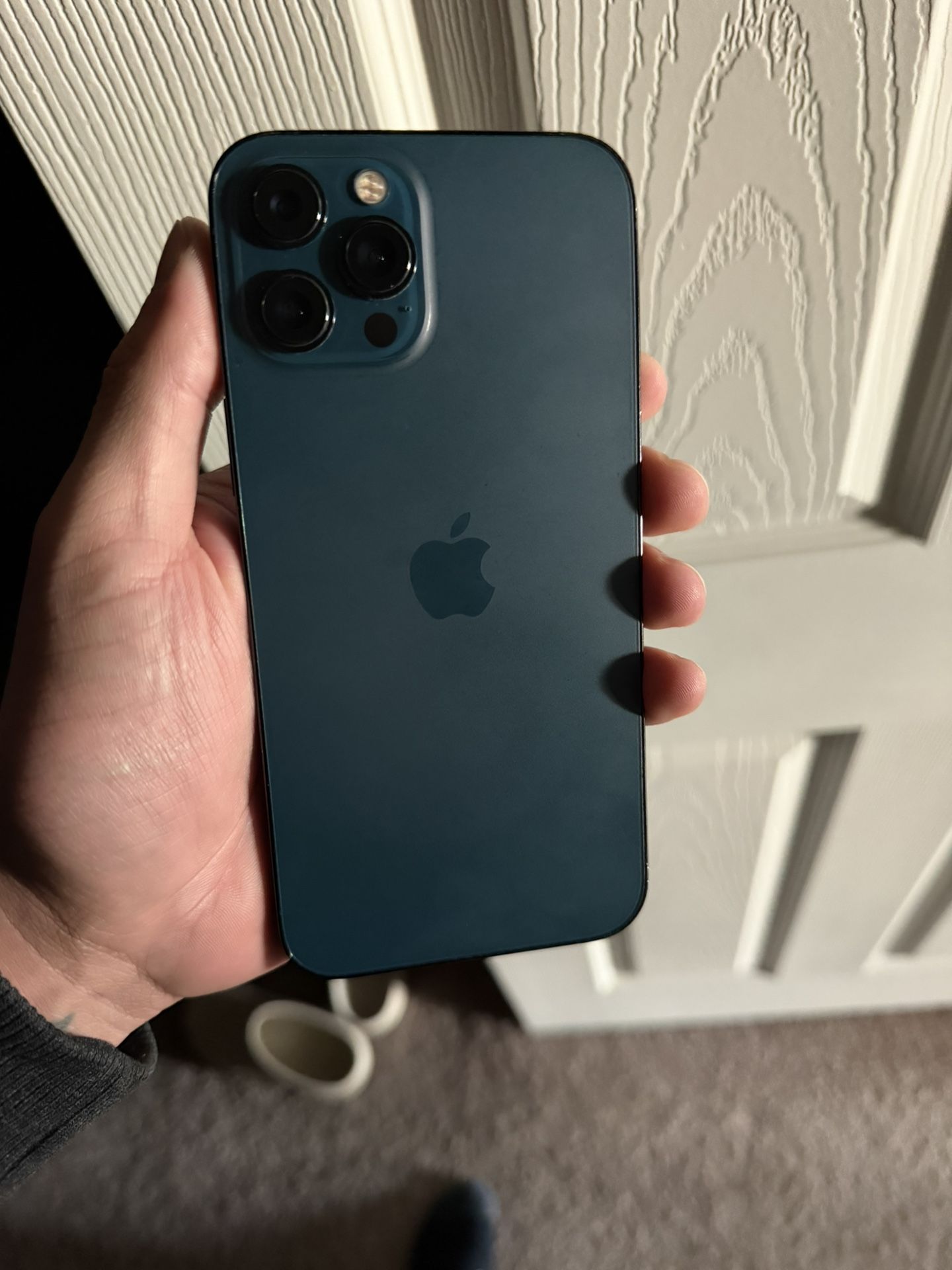 128 GB Blue iPhone 12 Pro Max Unlocked