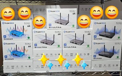 Superbox Superbox S6 Max S6 Pro S6 Ultra Superbox S7 Max S7 Pro S7 Ultra Super Box  Vseebox   Vsee Box Superbox 💥 Brand New Box   
