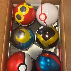 Case of Empty pokemon Pokeball tins
