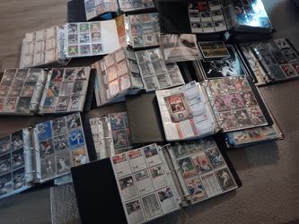 Huge baseball card collection 15 binders 80s 90s 2000s rookie stars Hofers