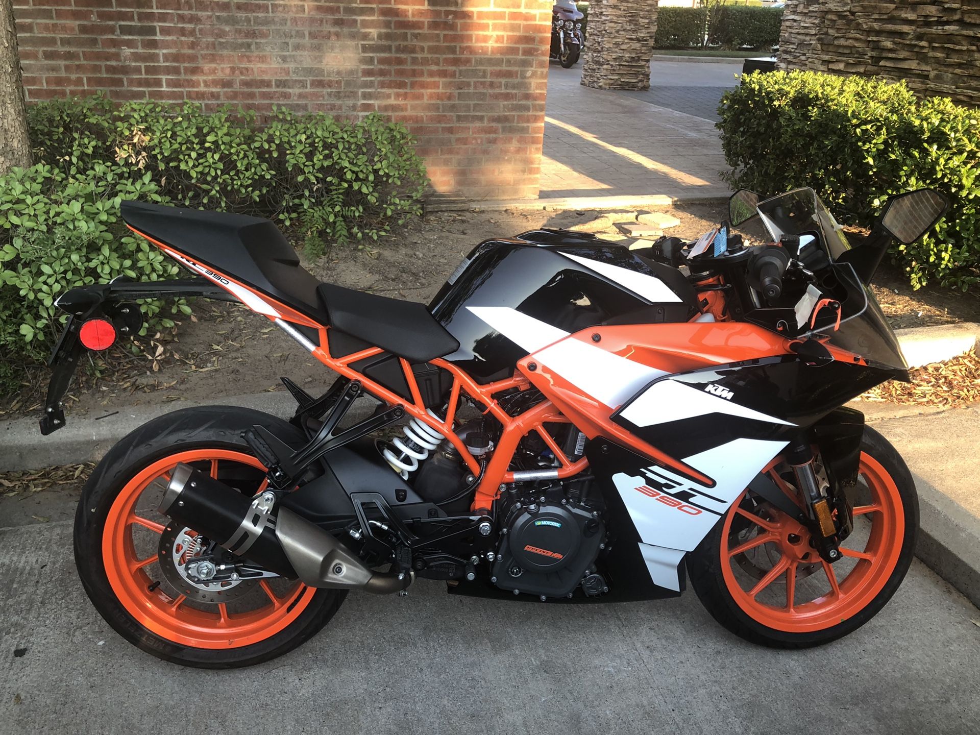 2018 KTM RC390 with 435 miles