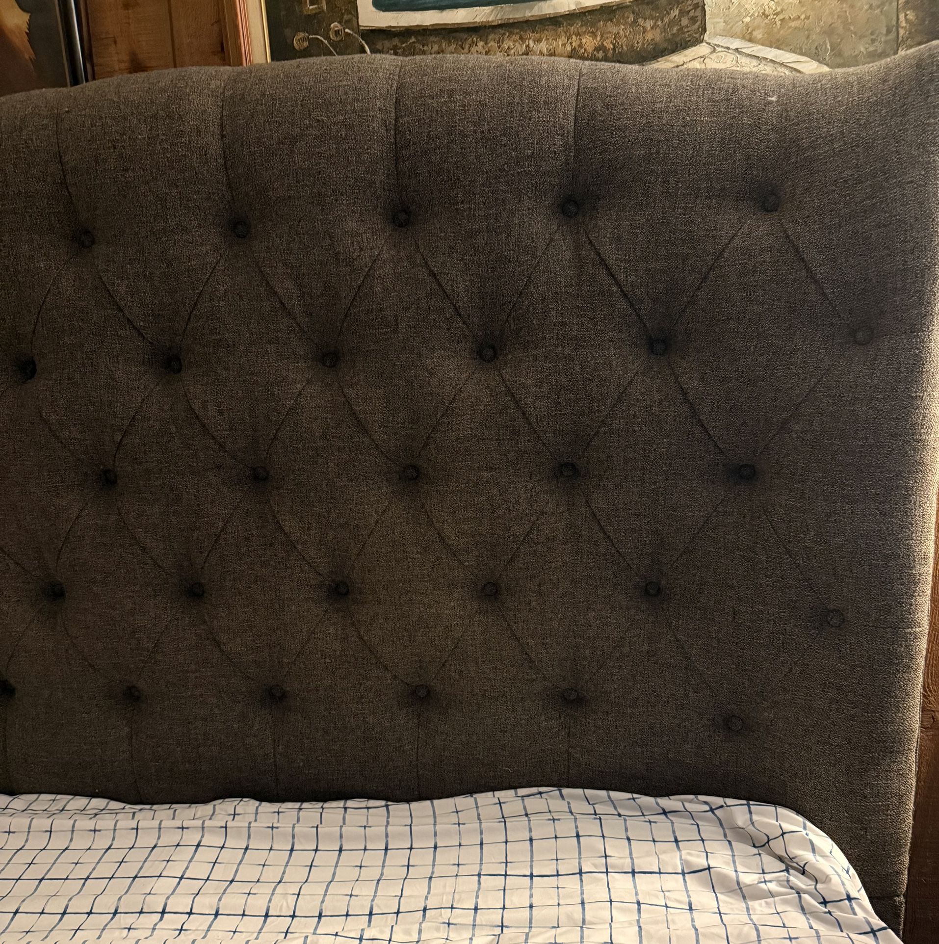 Complete Queen Bed boxspring And Mattress Included