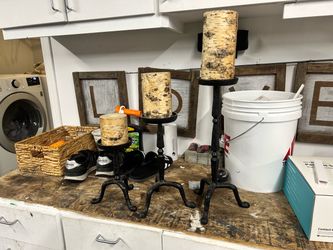 Candle holder/ candles