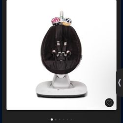 4moms Mamaroo Multi-Motion Baby Swing Smart Connectivity - Black