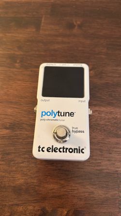 TC Electronic PolyTune Polychromatic Tuner Pedal
