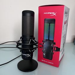 HyperX QuadCast S RGB USB Condenser Microphone