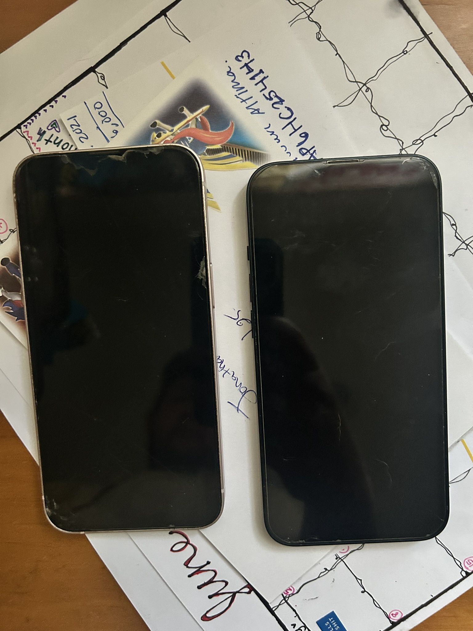 2 iPhone 13 T Mobile Locked