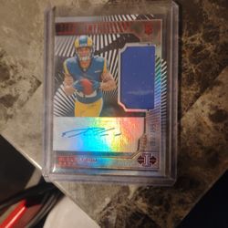 2024 Rookie Patch Auto Blake Corum 