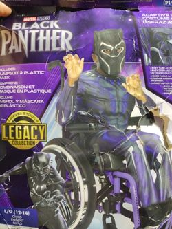 Black Panther KidsAdapted costume for a child with a disability