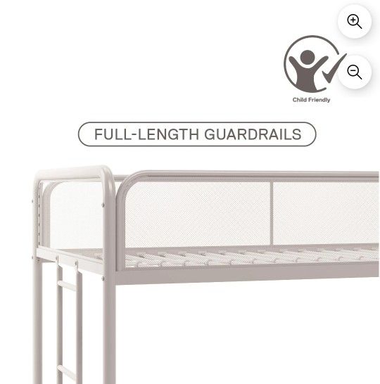 New Inbox Triple Twin Bunk Bed With Trundle Mattress Not Included