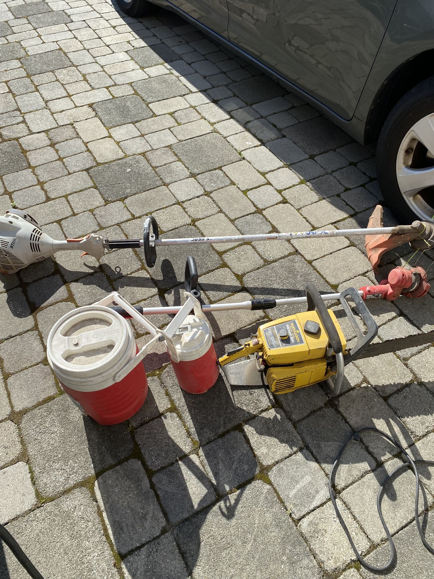 Trimmers And Chain Saw