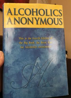 Alcoholics Anonymous fourth edition hardcover