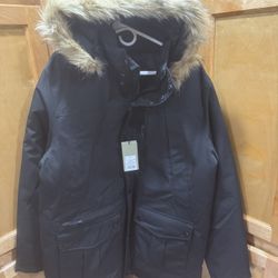 Men's Big & Tall Heavyweight Parka - Goodfellow & Co™ Black