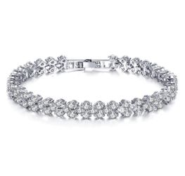 New 18 k white gold bracelet