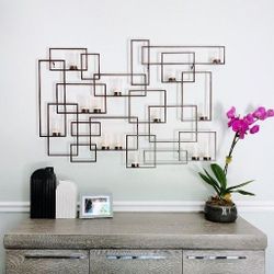 Metal Wall Candle Holder 