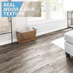 🪵✨ Luxury Vinyl Plank – Self-Adhesive (6” × 36”) – 36 Pack – Brand New! ✨🪵