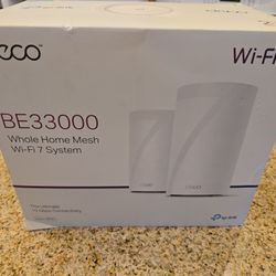 TP-Link Deco BE33000 Wi-Fi 7 Mesh Router (2pk) [LOT 1]