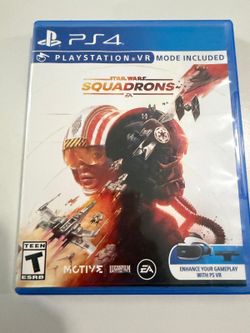 STAR WARS SQUADRONS PS4 Playstation Vr mode