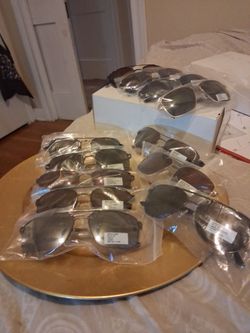 11 pairs of glasses