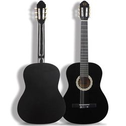 De Rosa DKF36-BK Kids Classical GUITAR in Black