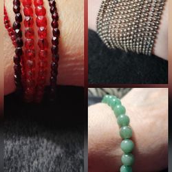 Bracelet Lot Of 3 Bracelets 
