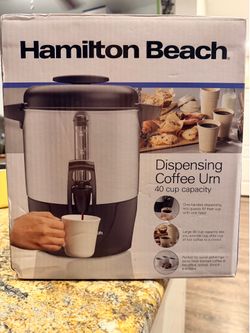 Dispensing Coffee Urn