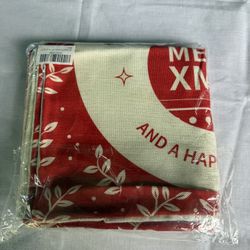 Christmas Pillow Covers – Set of 4 (18x18) Holiday Throw Covers – Brand New