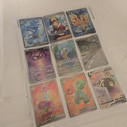 POKEMON CARD LOT NM+SLEEVED