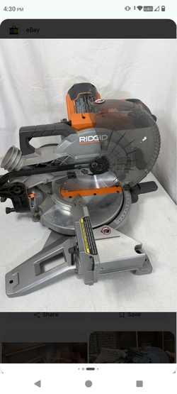 12in dual bevel compound miter saw