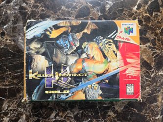 Killer Instinct Gold Nintendo 64 N64 CIB
