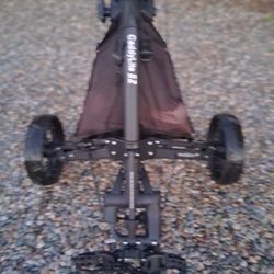 CaddyTek Golf CaddyLite EZ Fold V8 3-Wheel Push Cart