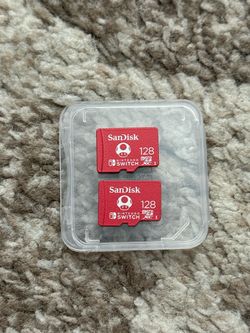 Nintendo switch 128gb sandisk micro sd 20 each