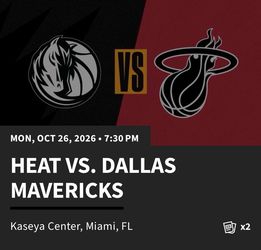 Miami Heat vs Dallas Mavericks