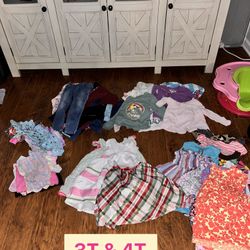 3T -4T Girls Clothing Bundle