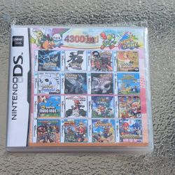~4300 in 1 Video Game Cart Console Cartridge For Nintendo DS 3DS 2DS DSi NDS DSL DS Lite SNES GBA GBC NES ND