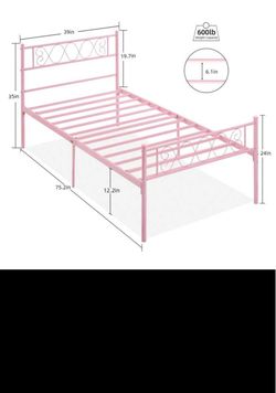 Twin size  bed brand new haven’t came out the box yet $ 80