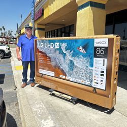 86 “ LG Smart 4K HDR LED TV