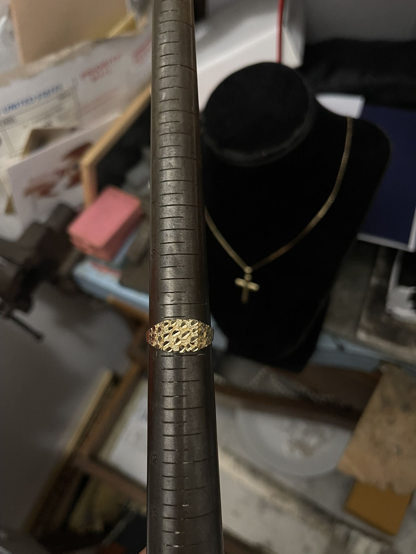 10k Nugget Ring