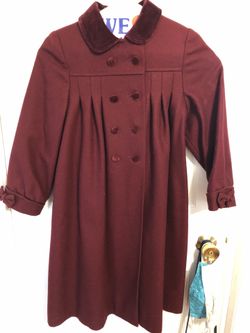 Girls Wool Dress Coat