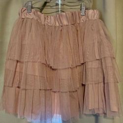 Skirt With Tulle Layers
