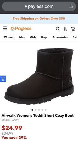 Payless cozy boots deals