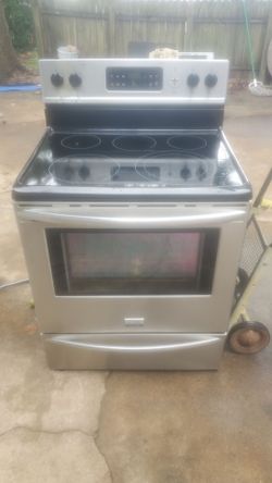 Frigidaire gallery electric glass top stove