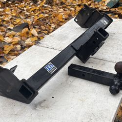 Pro series hitch receiver, 2 inch, And A Three Way Hitch: 2 5/16”- 2”- 1 7/8” Balls