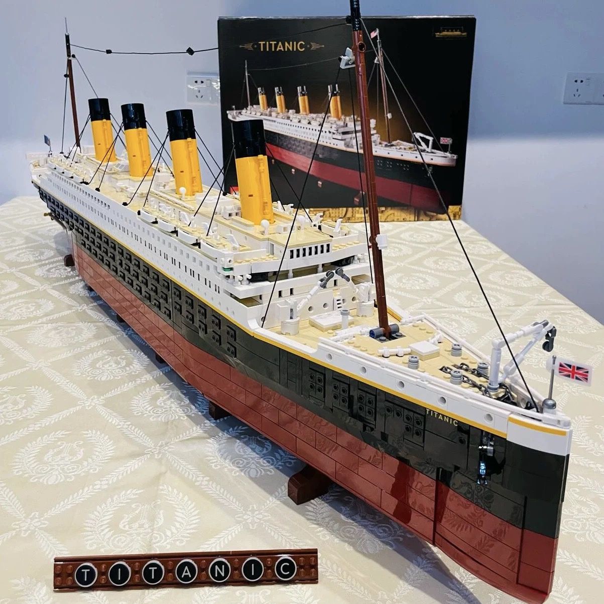 Titanic building block toys