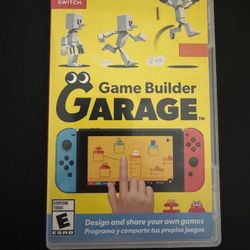 Nintendo Switch - Game Builder Garage
