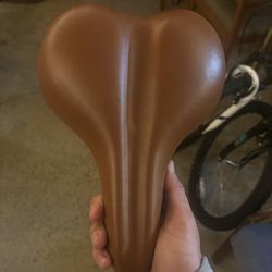Brown Bike Seat